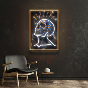 Crowned Remains LED Neon Sign Light Pop Art