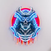 The Japanese Samurai Robot LED Neon Sign Light Pop Art