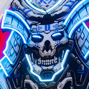 The Japanese Samurai Robot LED Neon Sign Light Pop Art