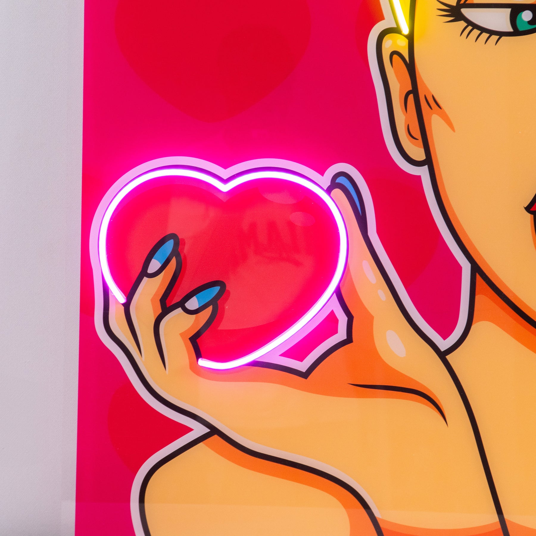 Woman Bring Loves LED Neon Sign Light Pop Art