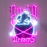 Dreamy Cupid Dreams Collapse Art LED Neon Sign Light Pop Art
