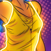 Women Listen Music LED Neon Sign Light Pop Art