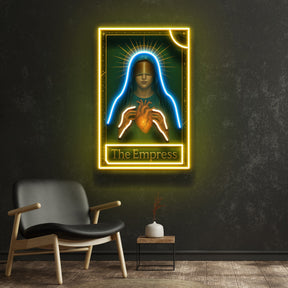 Divine Heart of The Empress LED Neon Sign Light Pop Art