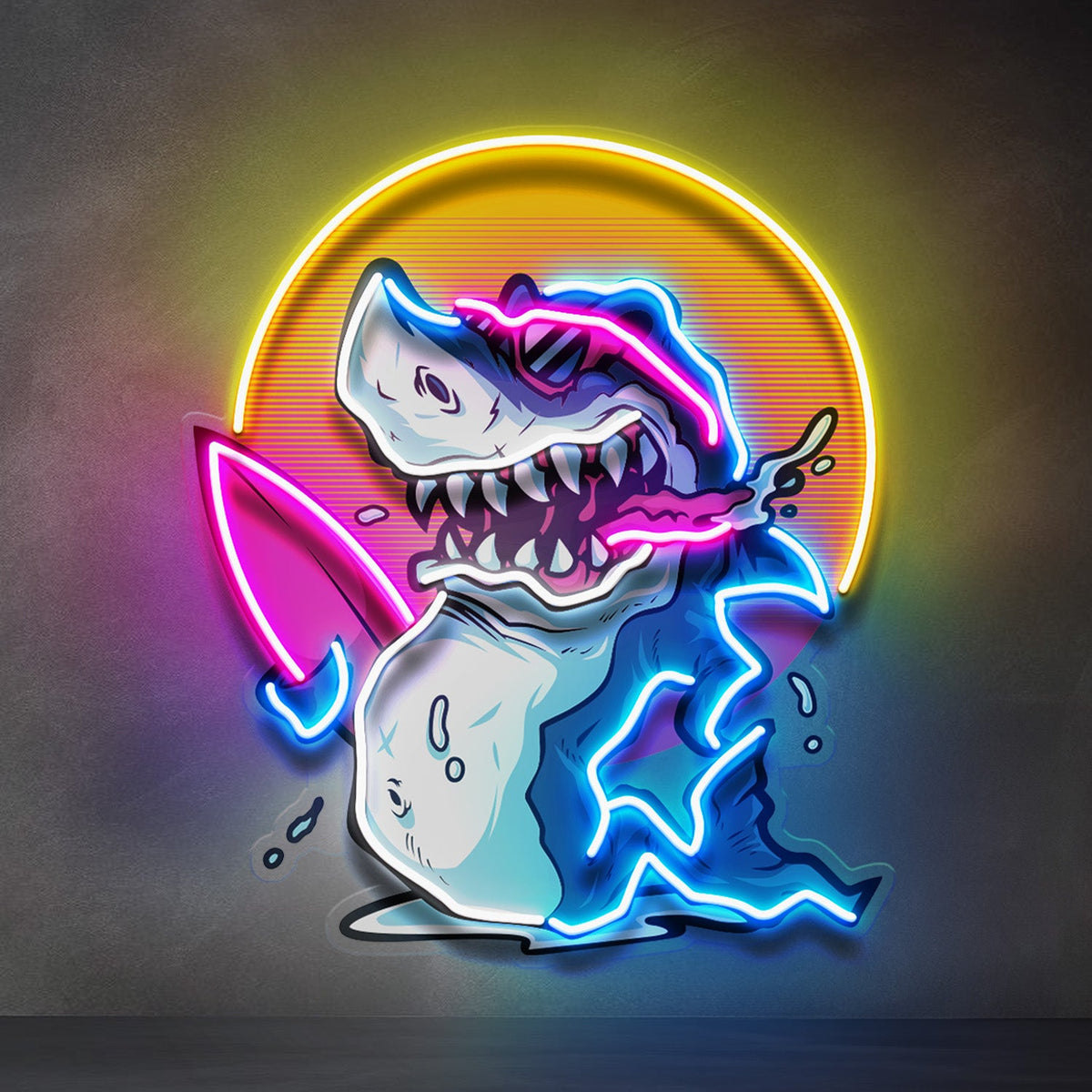 Exciting Sulfing Beer LED Neon Sign Light Pop Art