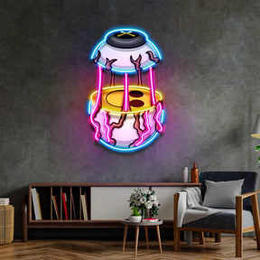 Eyes Emoticon Streetwear LED Neon Sign Light Pop Art