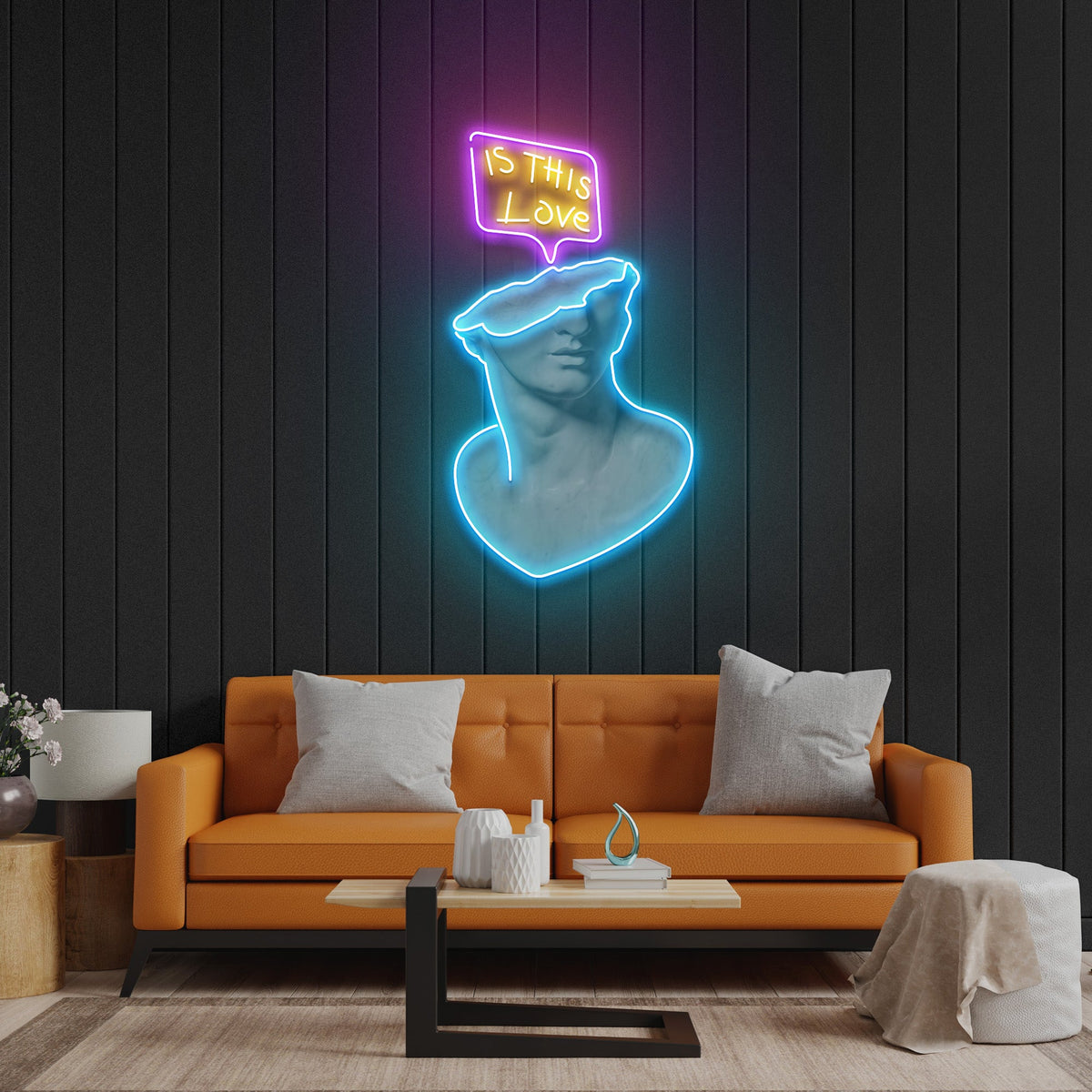 Is This Love Led Neon Acrylic Artwork Led Neon Sign Light