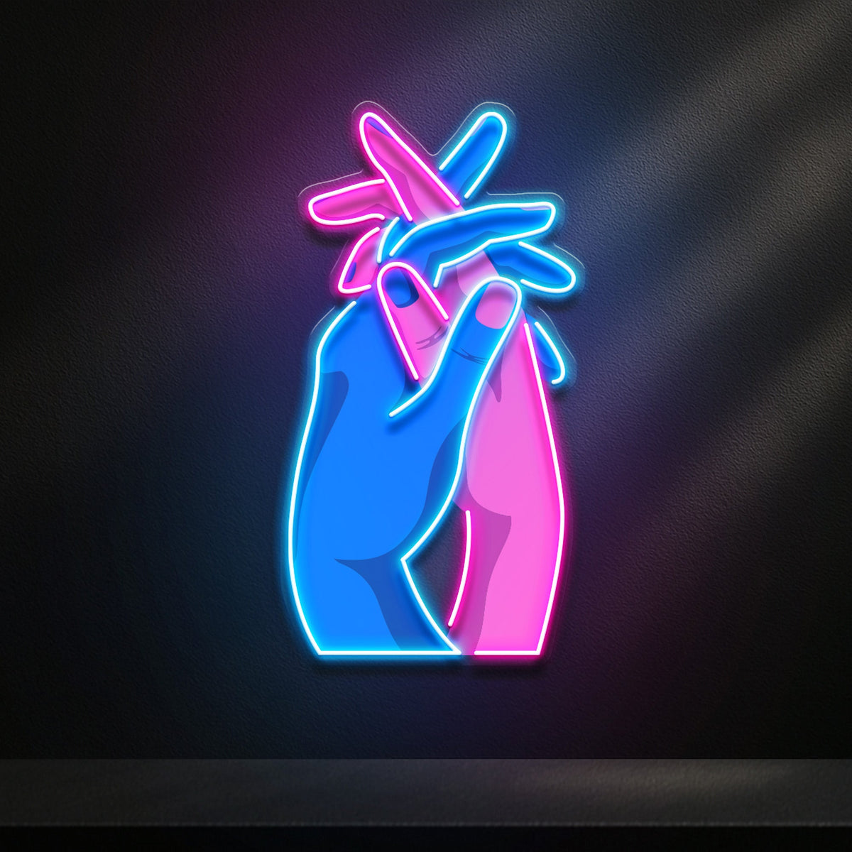 Let’s Get a Grip LED Neon Sign Light Pop Art