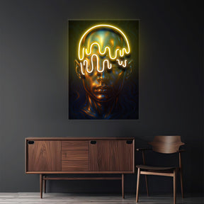 Melted Mind LED Neon Sign Light Pop Art