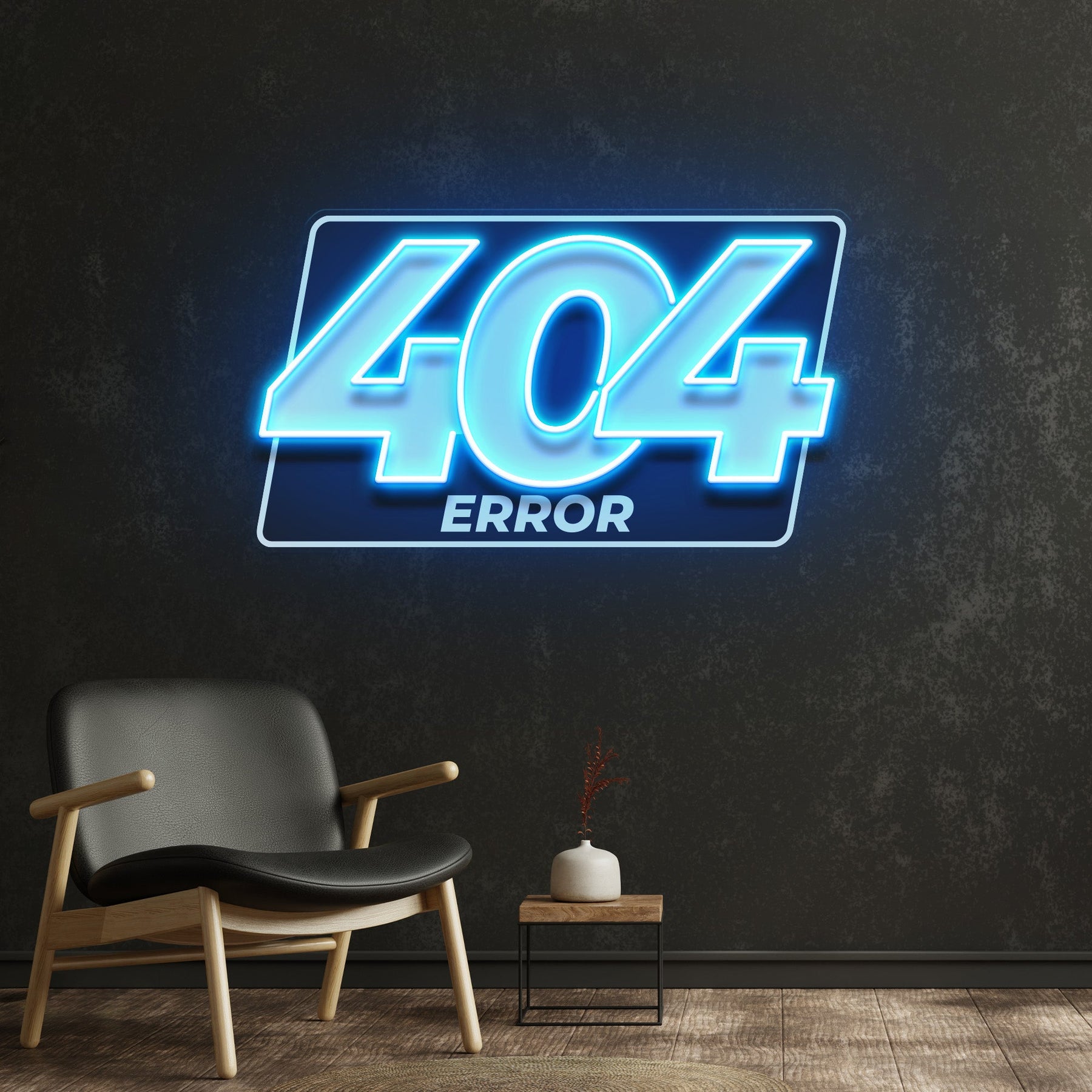 Page Not Found LED Neon Sign Light Pop Art