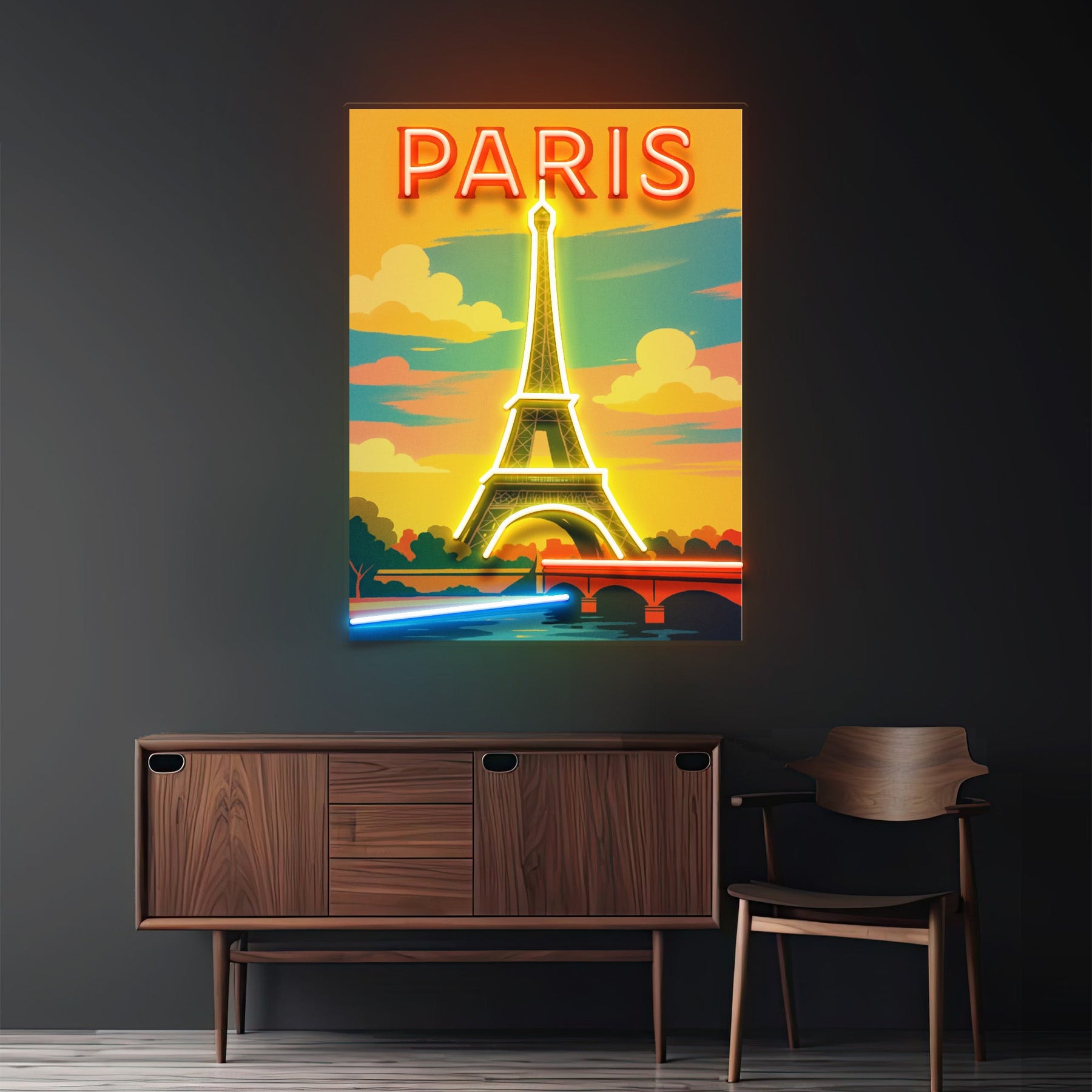 Romance in Glow LED Neon Sign Light Pop Art