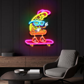 Street Style Pizza LED Neon Sign Light Pop Art