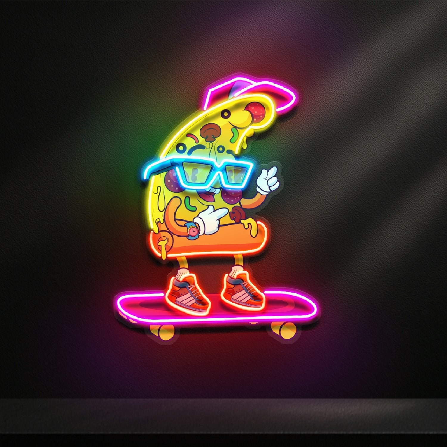 Street Style Pizza LED Neon Sign Light Pop Art