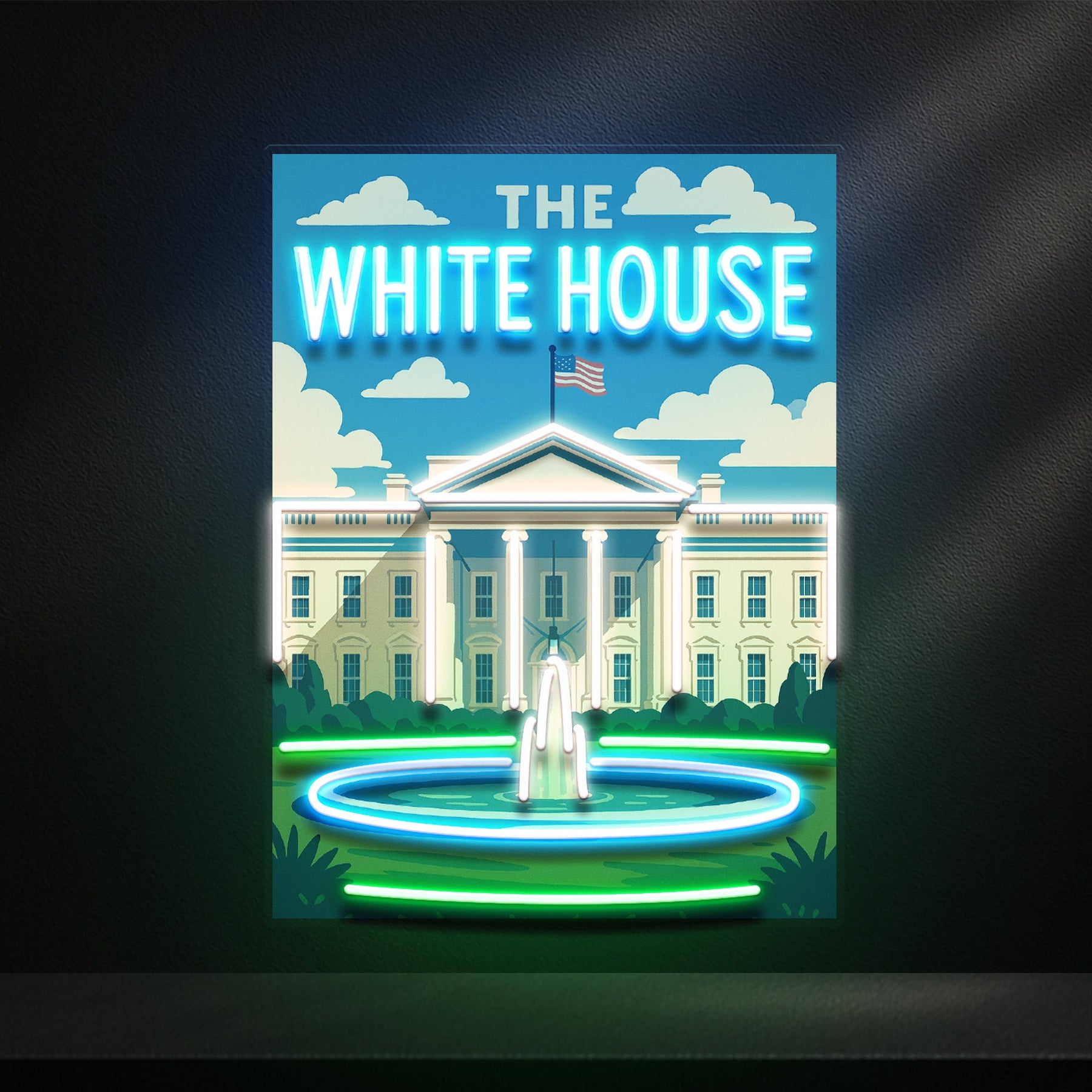 The Bright House LED Neon Sign Light Pop Art