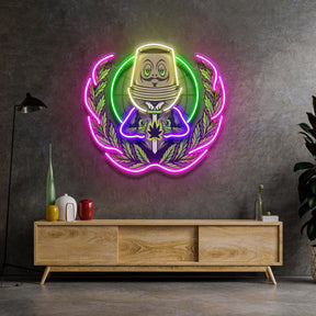 Weed Boss LED Neon Sign Light Pop Art