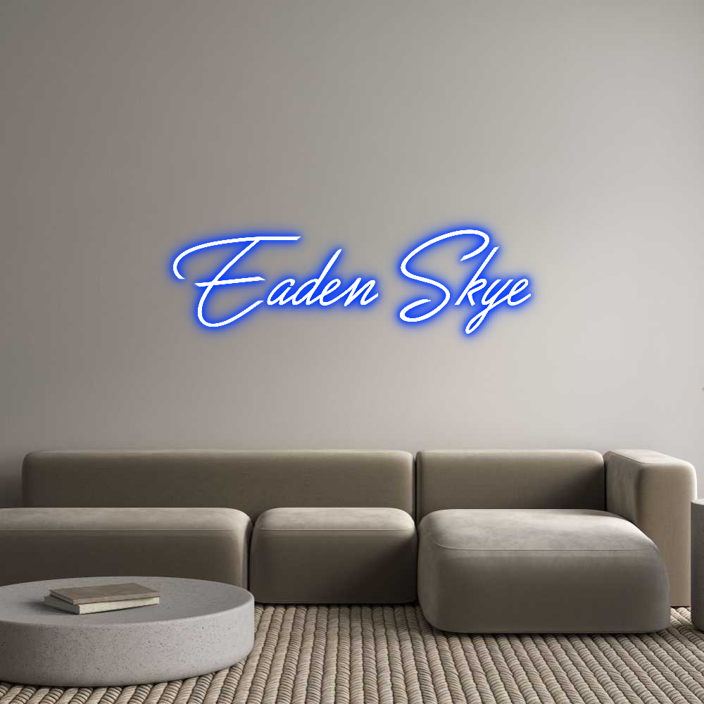 Custom Neon: Eaden Skye