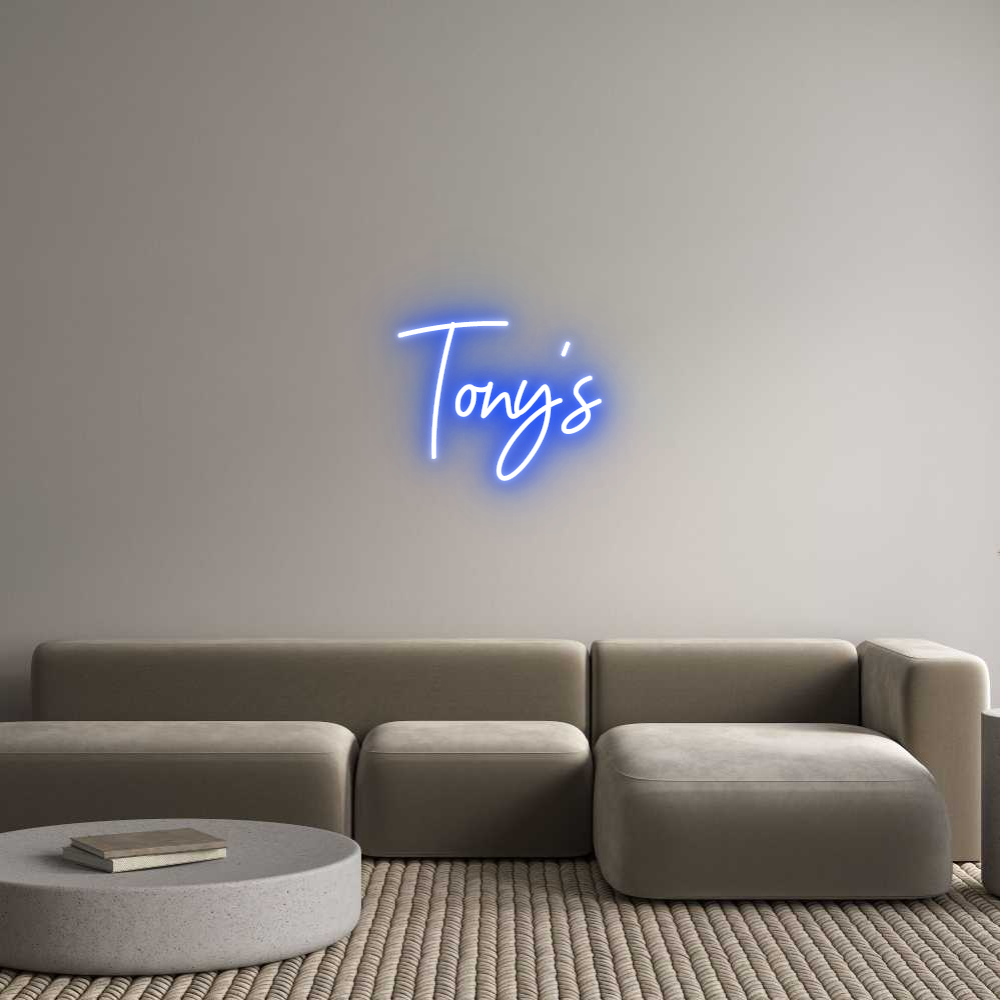 Custom Neon: Tony's