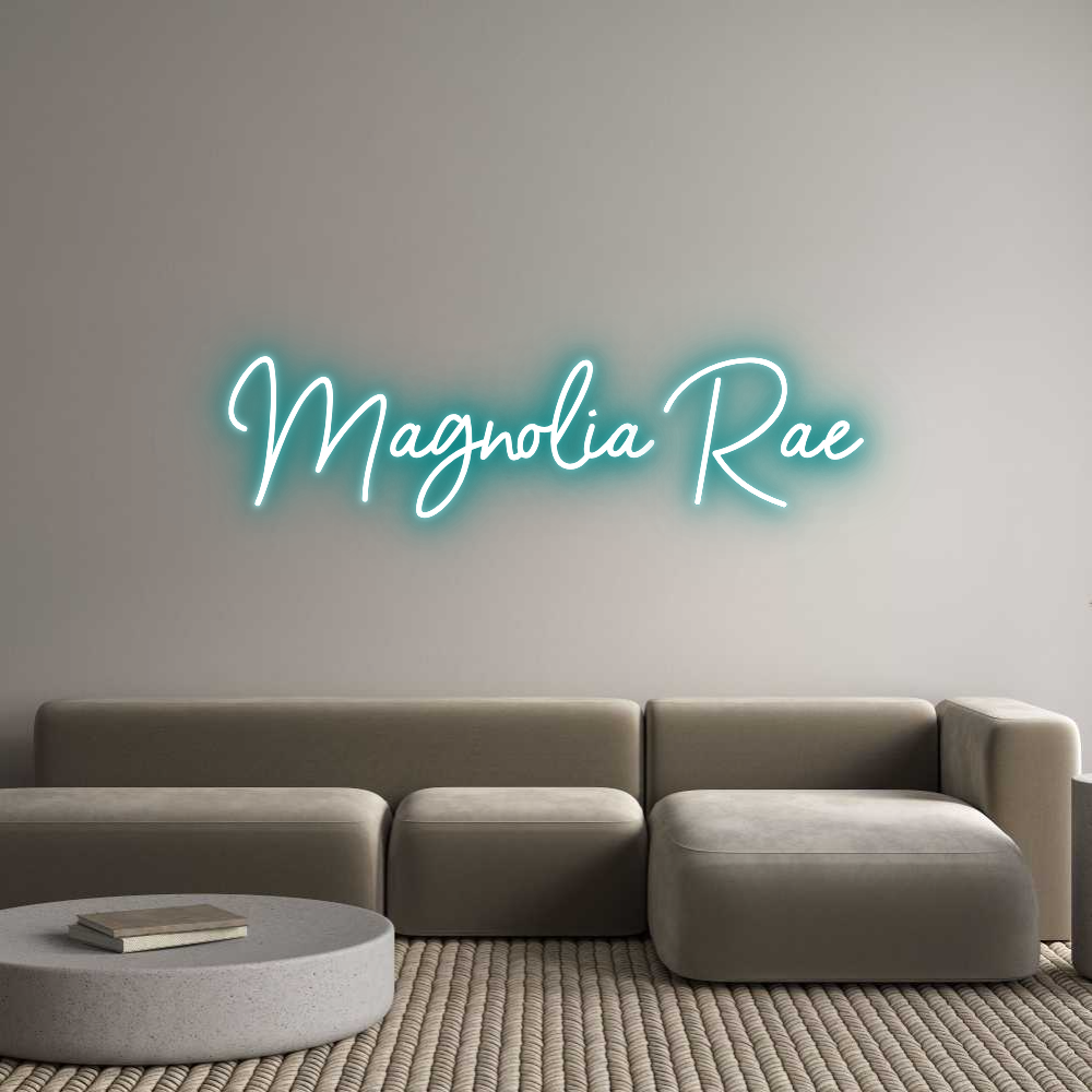 Custom Neon: Magnolia Rae