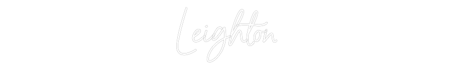 Custom Neon: Leighton