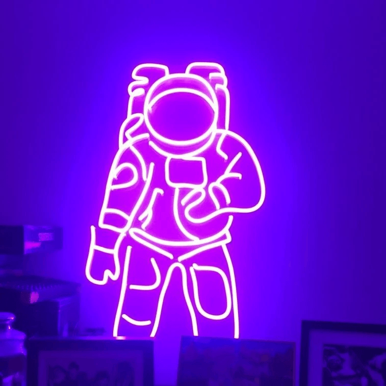 Astronaut Neon Sign