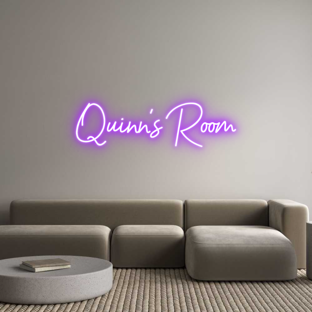 Custom Neon: Quinn's Room