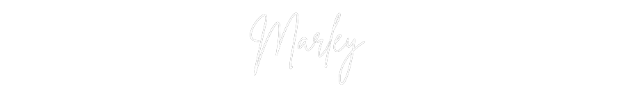 Custom Neon: Marley