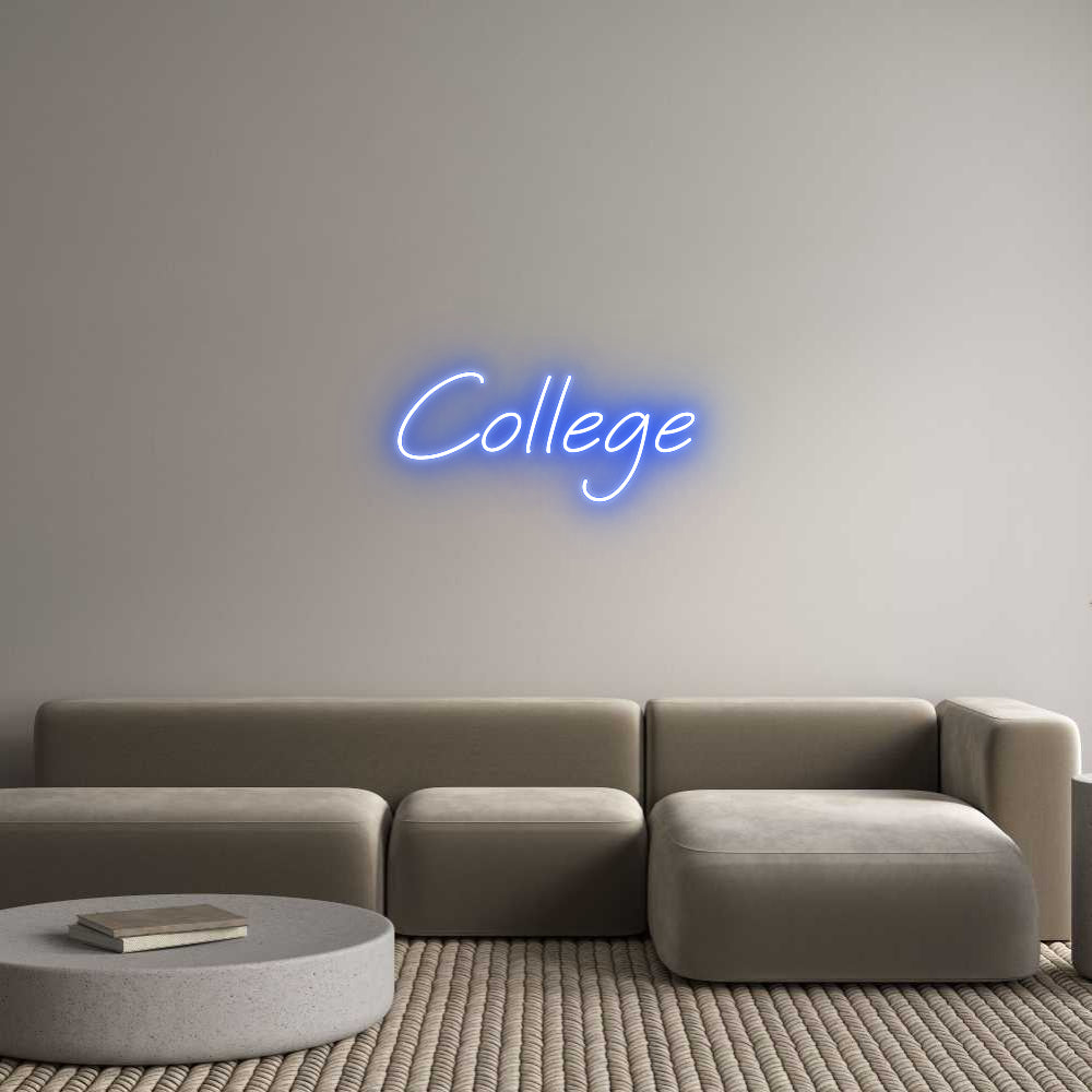 Custom Neon: College