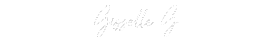 Custom Neon: Gisselle G