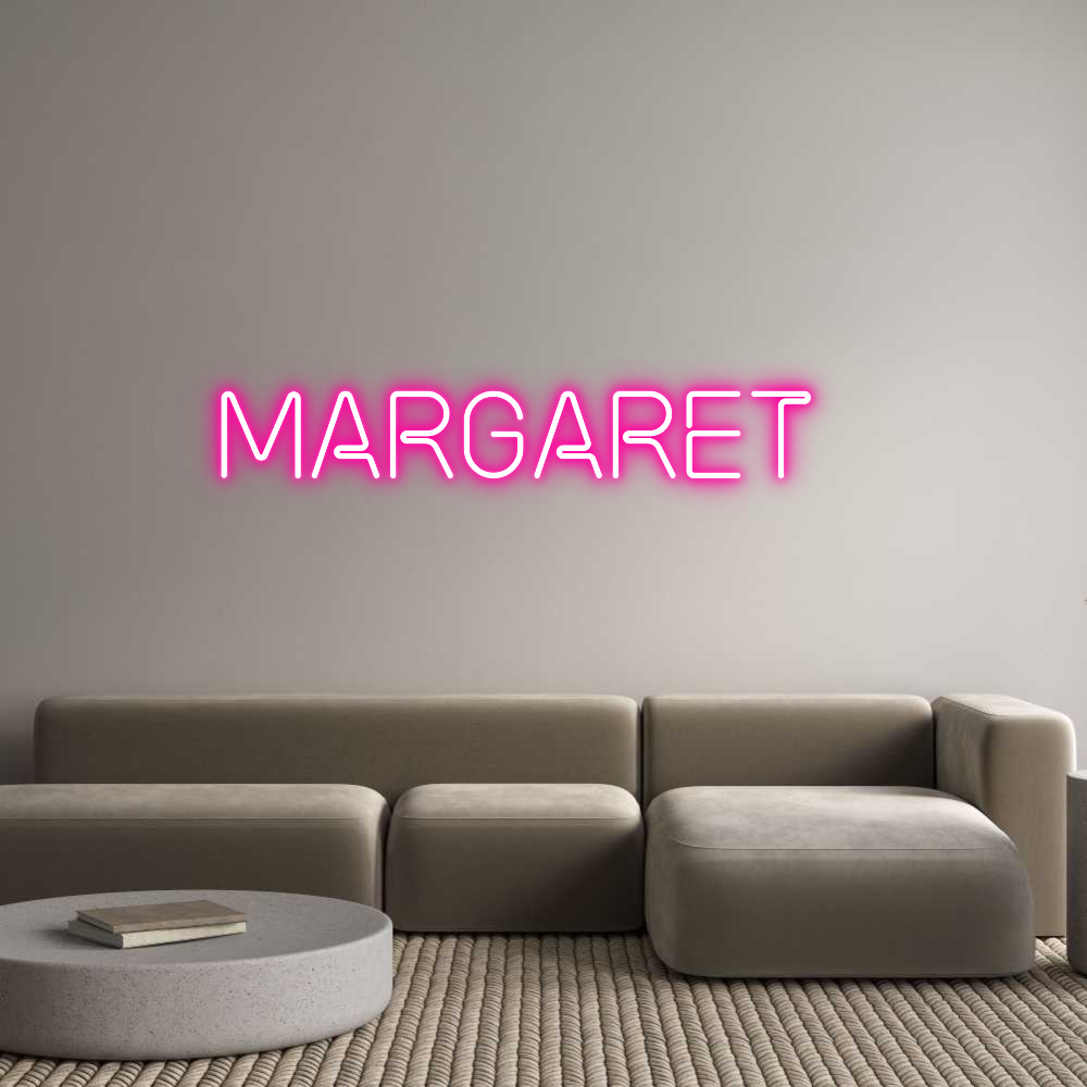 Custom Neon: Margaret