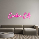 Custom Neon: Cambria, CA