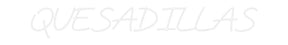 Custom Neon: QUESADILLAS