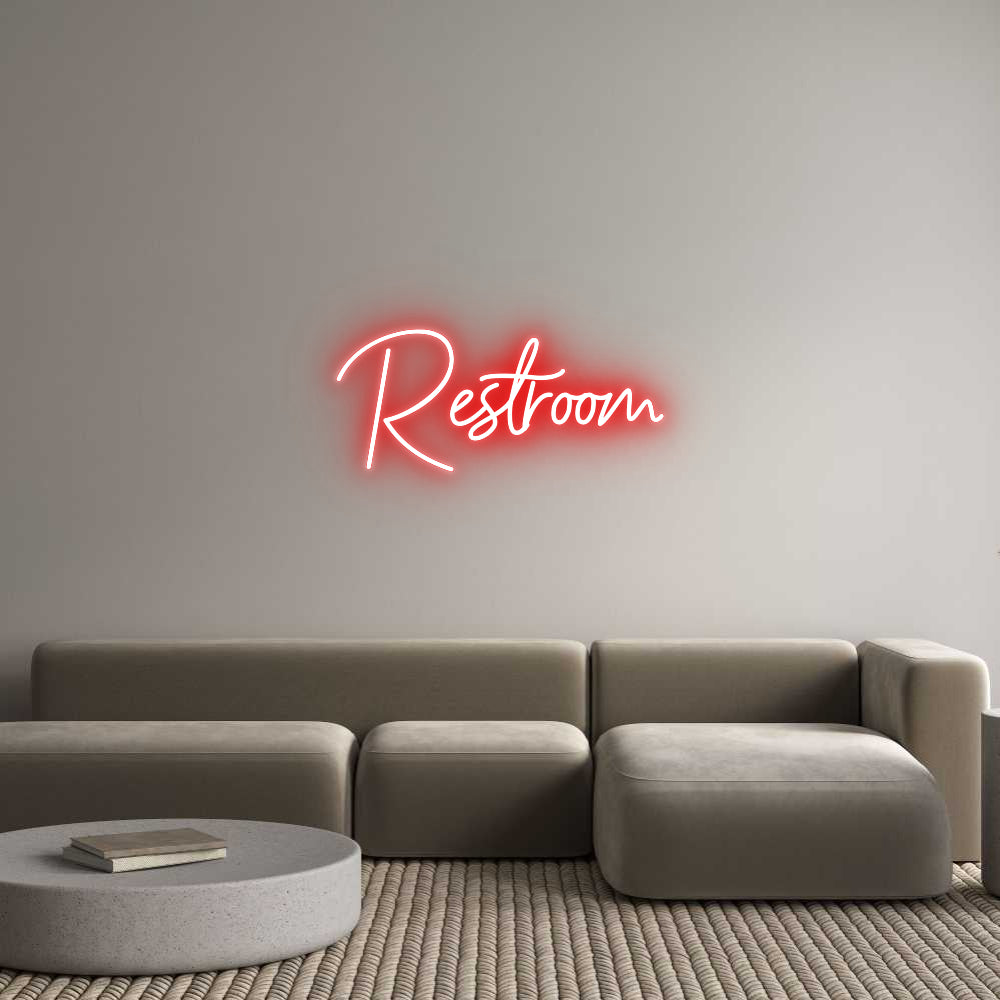 Custom Neon: Restroom