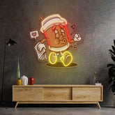 Coffee Cup Retro LED Neon Sign Light Pop Art