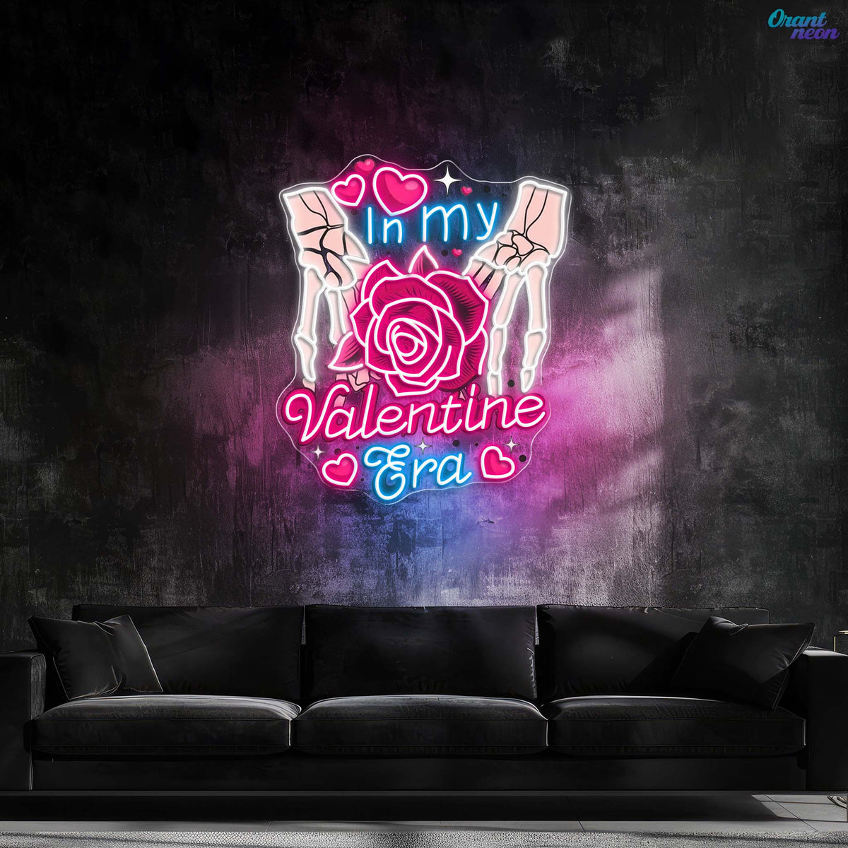 Love, Lethal and Undead Best Gift For Valentine Neon Sight Light Artwork