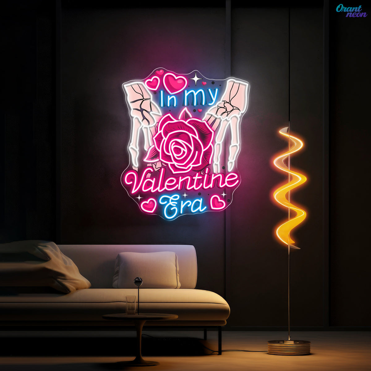 Love, Lethal and Undead Best Gift For Valentine Neon Sight Light Artwork