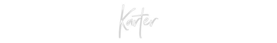 Custom Neon: Karter