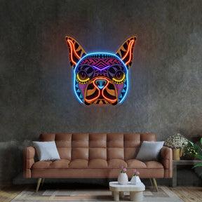 Led Sign Dog Decorative Dog LED Neon Sign Light Pop Art