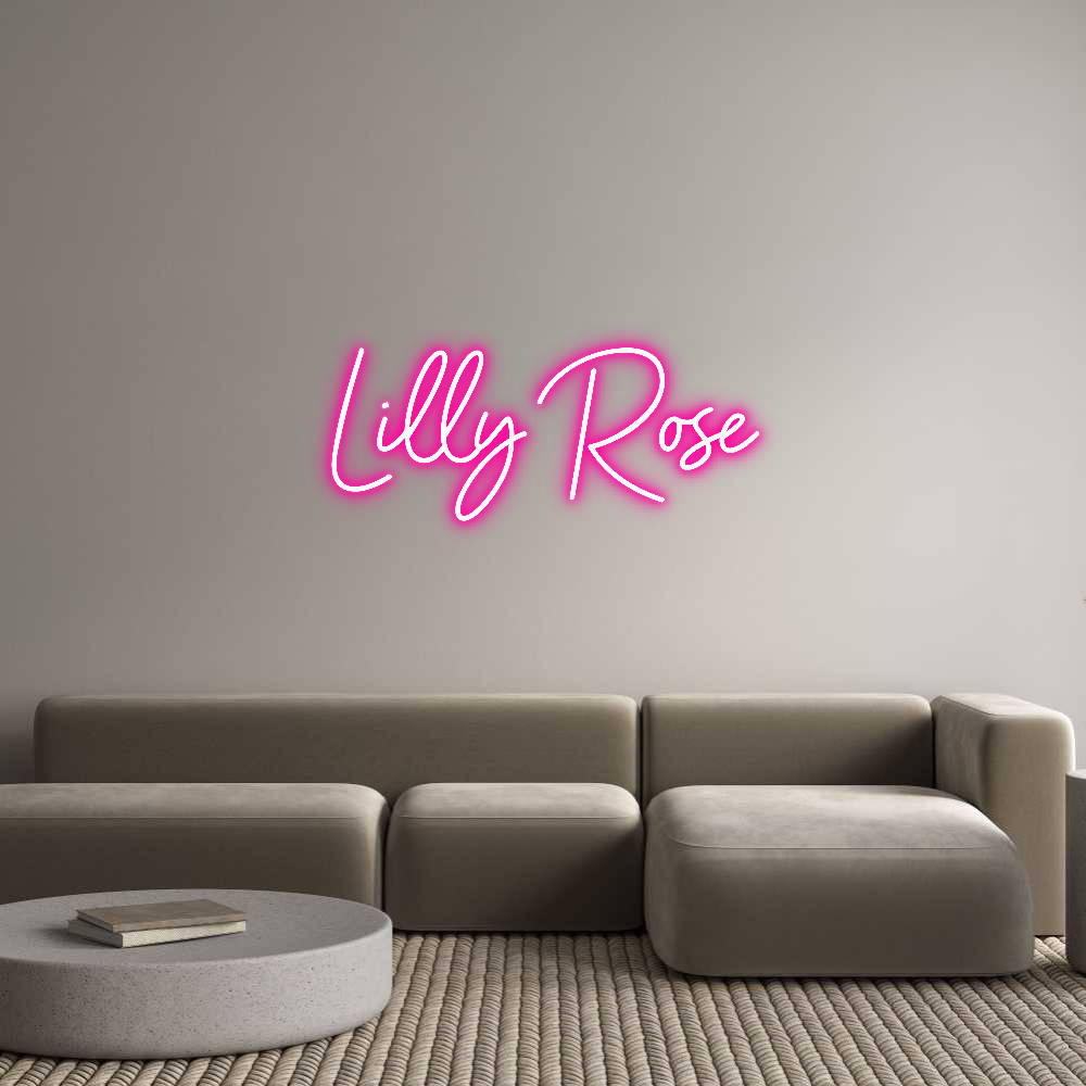 Custom Neon: Lilly Rose