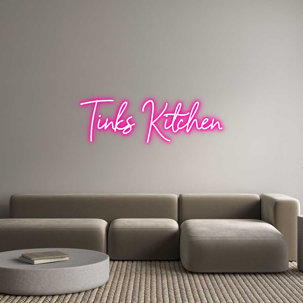 Custom Neon: Tinks Kitchen