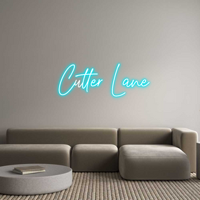 Custom Neon: Cutter Lane