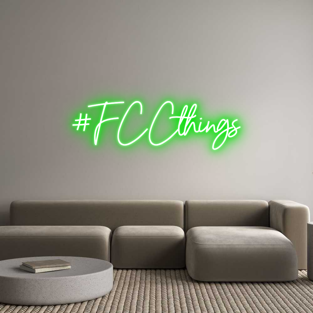 Custom Neon: #FCCthings