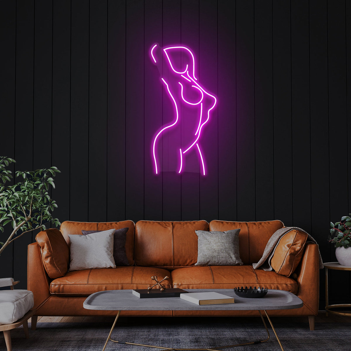 Female Pose Led Neon Sign Light