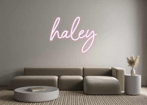 Custom Neon: haley