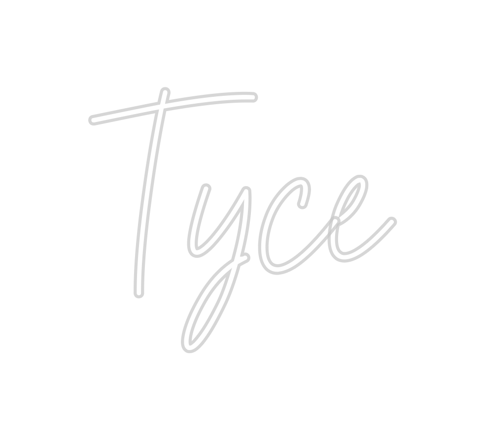 Custom Neon: Tyce