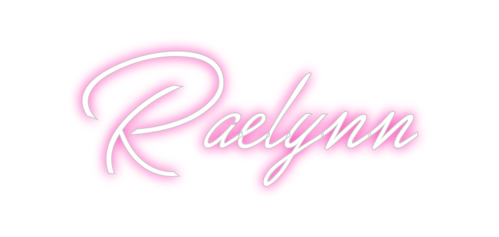 Custom Neon: Raelynn