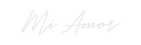 Custom Neon: Mi Amor