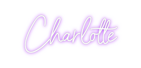 Custom Neon: Charlotte