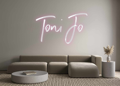 Custom Neon: Toni Jo