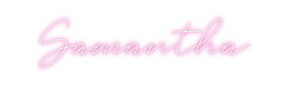 Custom Neon: Samantha