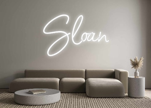 Custom Neon: Sloan