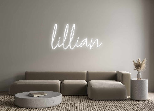 Custom Neon: lillian